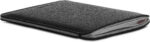 Woolnut Leather Sleeve for Passports -passitasku, musta - Pilt 4