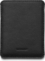 Woolnut Leather Sleeve for Passports -passitasku, musta - Pilt 2