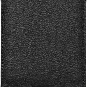 Woolnut Leather Sleeve for Passports -passitasku, musta