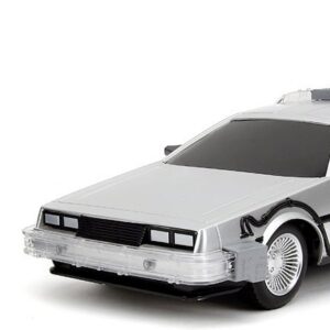 Jada Back to the Future RC Time Machine -radio-ojattava auto, 1:16