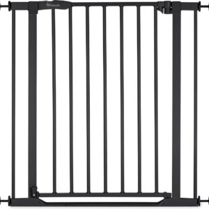 Haucki Clear Step 2 turvavärav, 75–80 cm, must