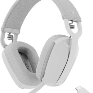 Logitech Zone Vibe Wireless -langattomat kuulokkeet, valkoinen