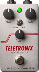 Universal Audio UAFX LA-2A stuudiokompressor - pedaal