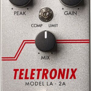 Universal Audio UAFX LA-2A stuudiokompressor - pedaal