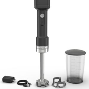KitchenAid Go 5KHBRV71BM juhtmeta saumikser, matt must