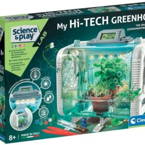 Clementoni kasvuhoone temperatuuri ja niiskuse regulaatoritega