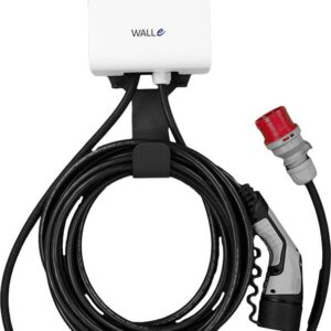 Walle 16S elektriauto laadimisjaam toitekaabliga, 11 kW, 3x16 A, 3-faasiline, Type2, 5 m, valge