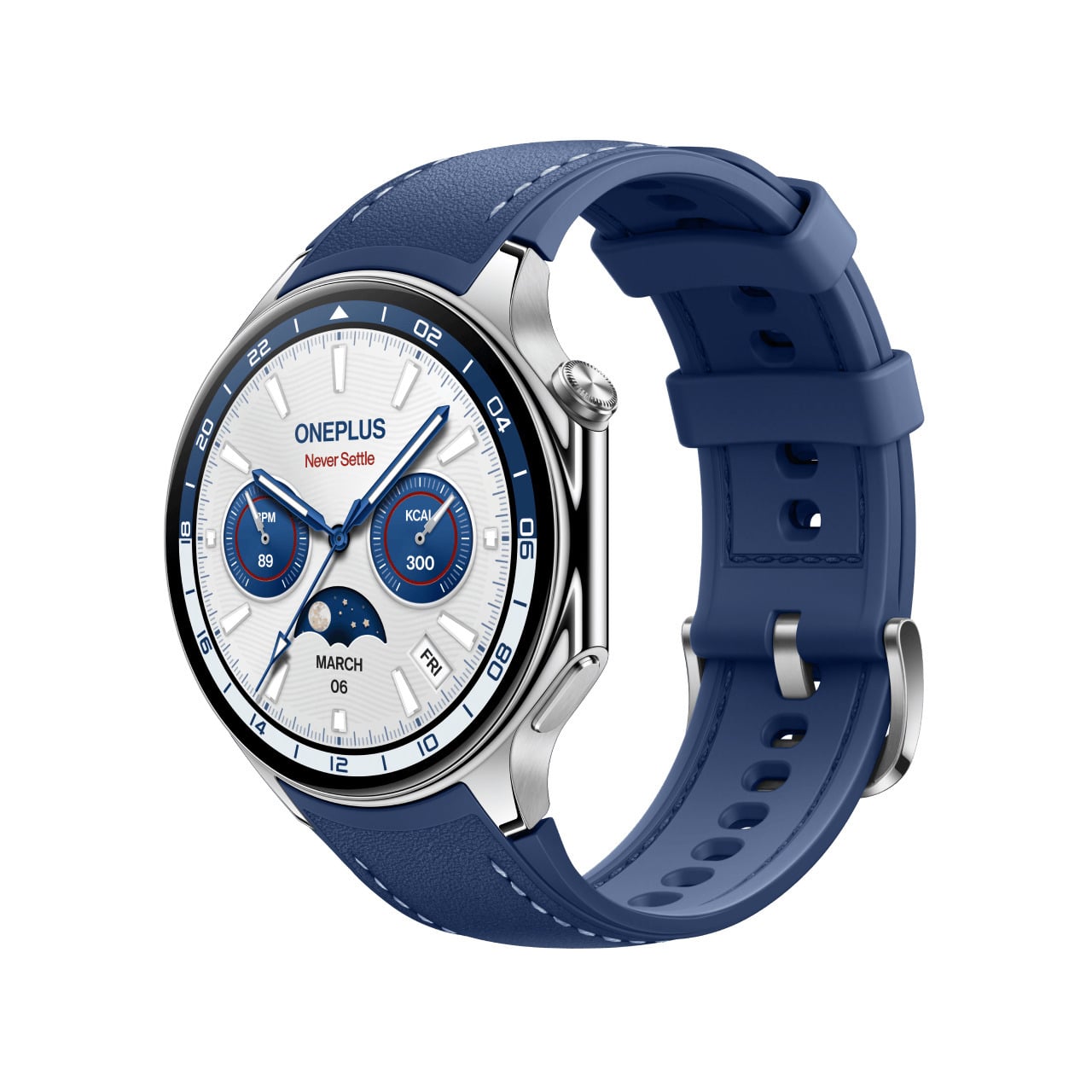 OnePlus Watch 2 nutikell, 47 mm, Nordic Blue