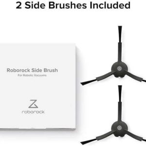 Roborock 3-hambaline külghari, must, 2 tk