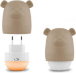 Zazu Benny karu öölamp, taupe