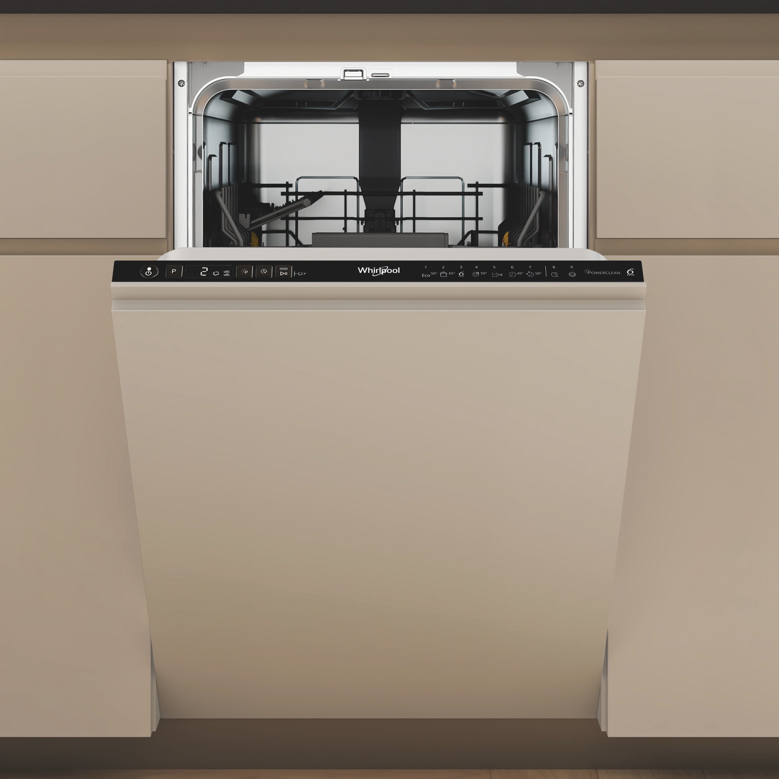 Whirlpool WH3ID10BS7SA0 integreeritav nõudepesumasin