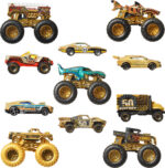 Hot Wheels Monster Trucks Bigfoot Trophy meistrite autokollektsioon - Pilt 4
