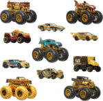 Hot Wheels Monster Trucks Bigfoot Trophy meistrite autokollektsioon - Pilt 5