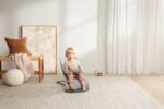 BabyBjörn Bouncer Bliss kootud melange hüppejalg, helehall - Pilt 3