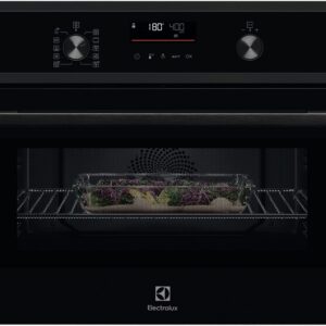 Electrolux COM800CB 600 CombiQuick yhdistelmäuuni, musta