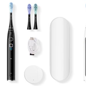 Oclean X Pro 20 S Duo Set sähköhammasharjat kahdelle, valkoinen ja musta