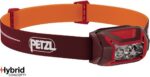 Petzl ACTIK CORE otsalamppu, 600 lm, tummanpunainen