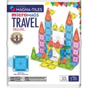 MAGNA-TILES® microMAGS Deluxe Travel reisikomplekt, 55 osa