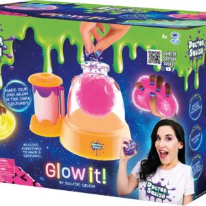 Doctor Squish GLOW IT pehme mänguasja jaam, pallimasin