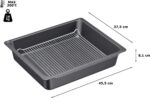 Bosch syvä uunipannu ritilällä, 81 x 455 x 375 mm - Pilt 2