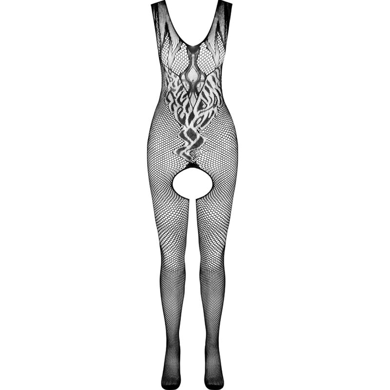 BS098 BLACK BODYSTOCKING ONE SIZE - Image 5