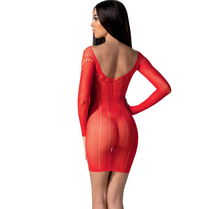 BS101 RED BODYSTOCKING ONE SIZE - Image 2