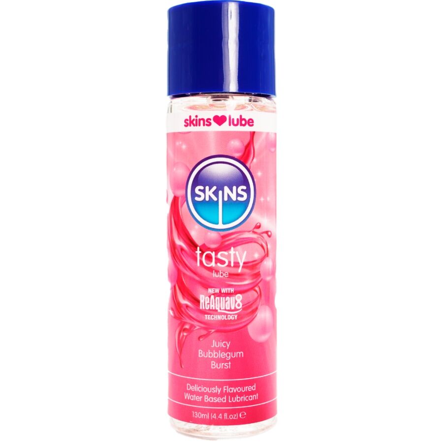 TASTY WATER-BASED LUBRICANT BUBBLEGUM 130 ML