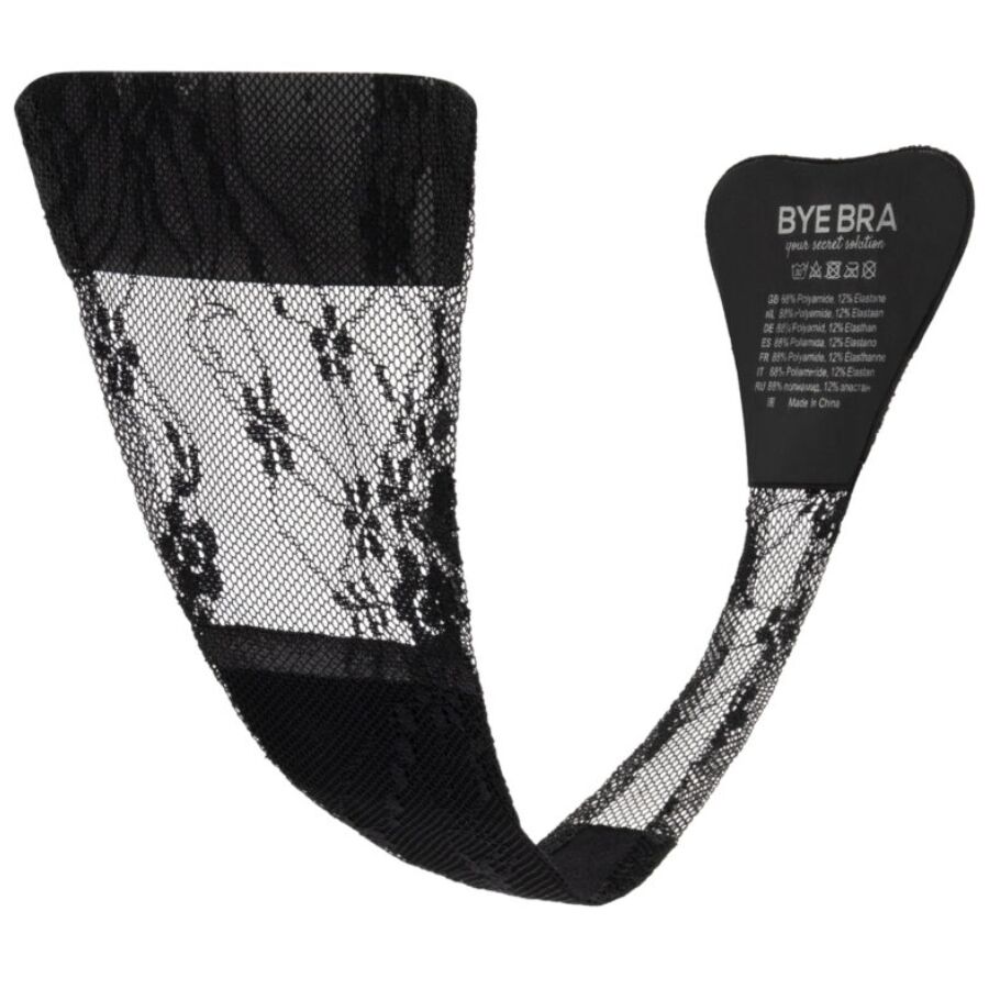 ADHESIVE THONG LACE BLACK ONE SIZE