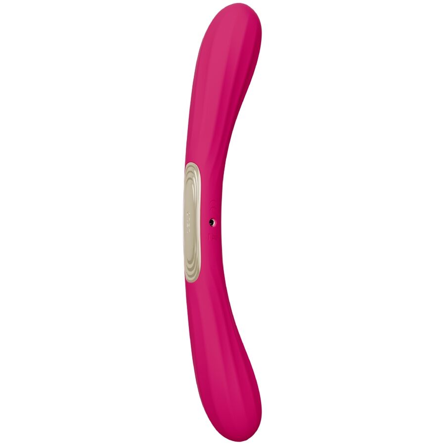 BOOMERANG DOUBLE ENDED VIBRATOR CERISE
