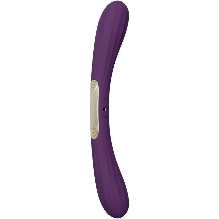 BOOMERANG DOUBLE ENDED VIBRATOR PURPLE