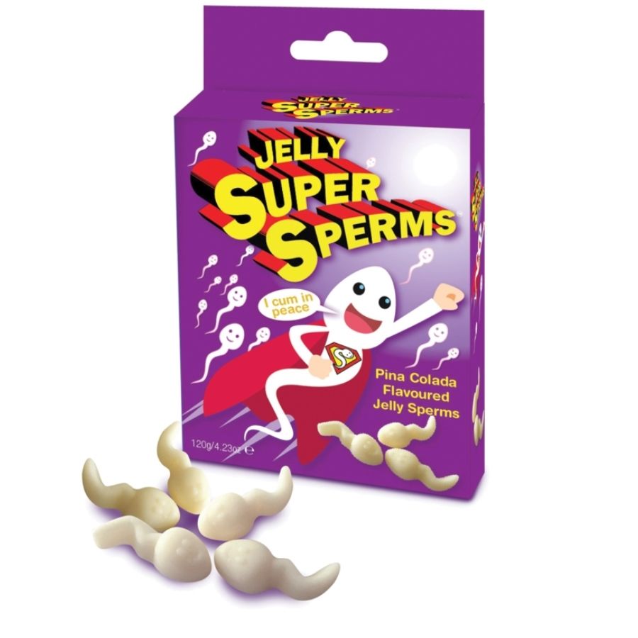 JELLY SUPER SPERM GUMMIES FORM SPERM 120 GR
