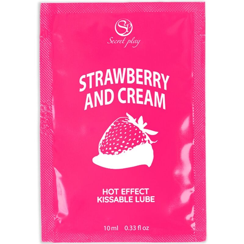 SINGLE DOSE LUBRICANT STRAWBERRIES & CREAM 10 ML