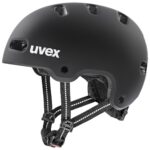 Uvex Kid 4 jalgrattakiiver, 55–58 cm, mattmust