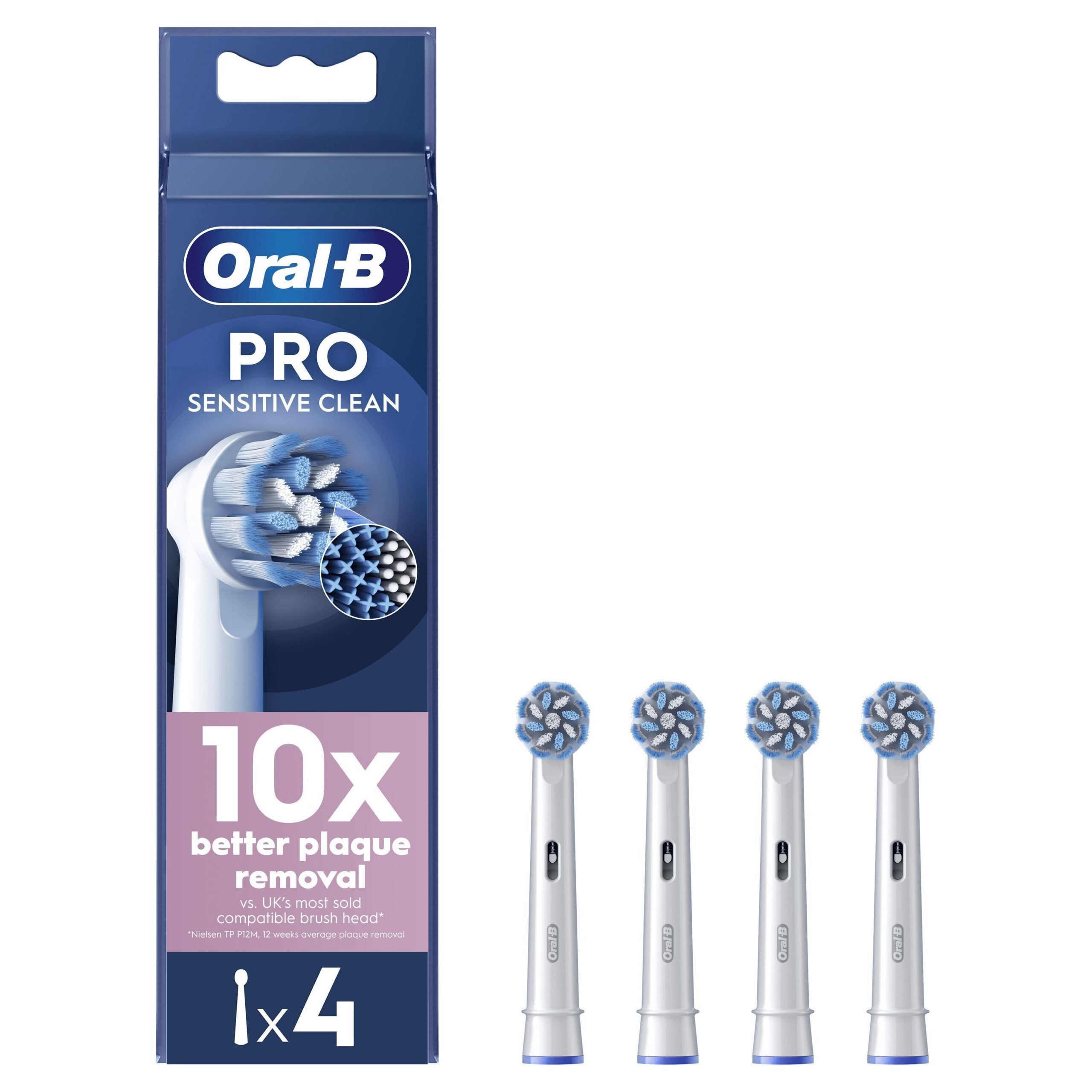 Oral-B Pro Sensitive Clean vahetusharjad, 4 tk