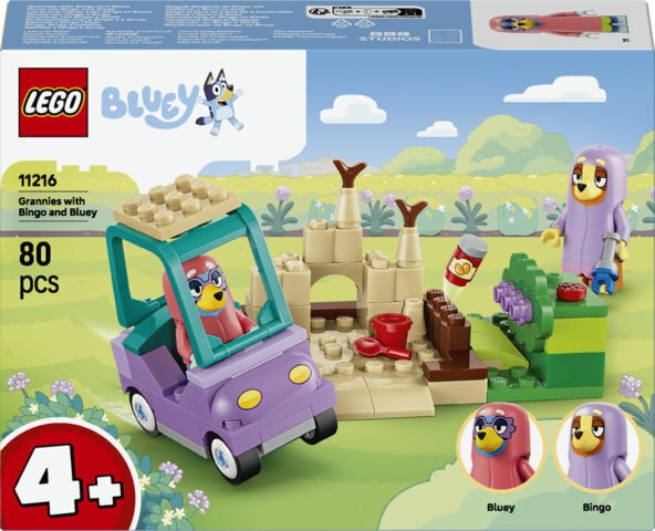 LEGO Bluey 11216 - Bombo ja Tuuri muumiatena
