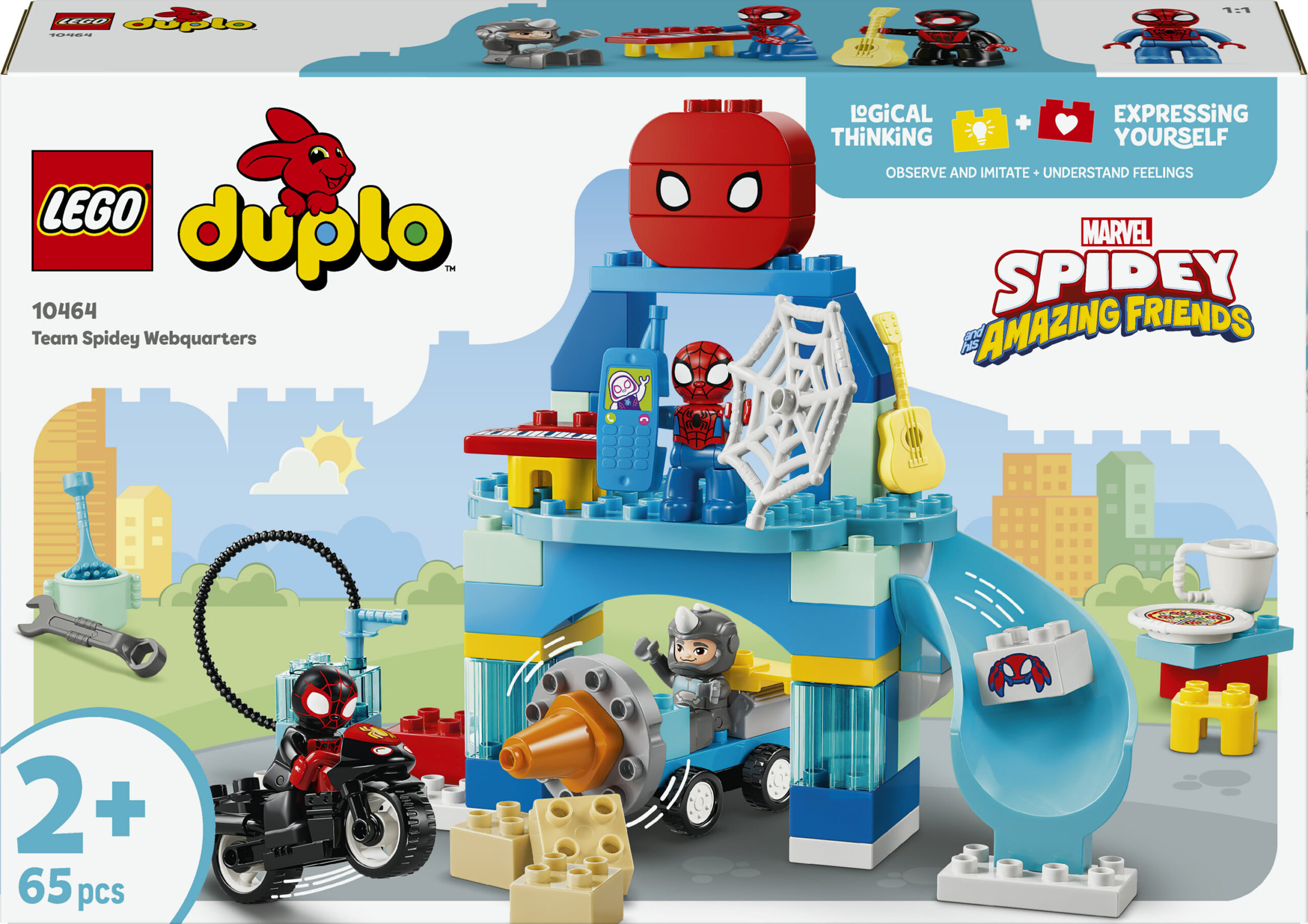 LEGO DUPLO Disney 10464 - Ämblikuvõrgu meeskonna peakorter