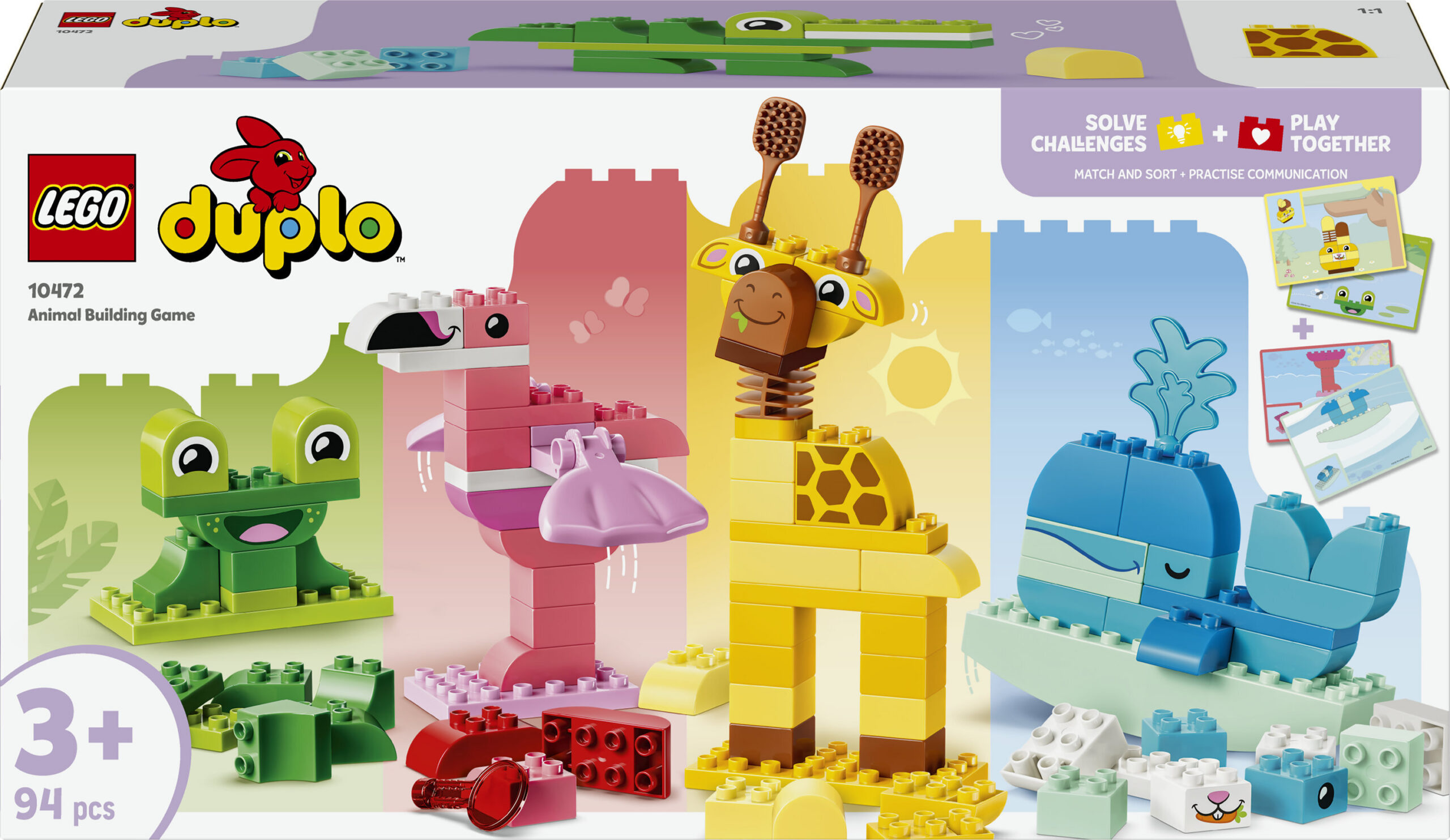 LEGO DUPLO Linn 10472 – Loomade ehituskomplekt