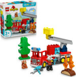 LEGO DUPLO Town 10473 tuletõrjeauto, tuletõrjevoolik ja päästja - Pilt 3