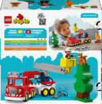 LEGO DUPLO Town 10473 tuletõrjeauto, tuletõrjevoolik ja päästja - Pilt 2