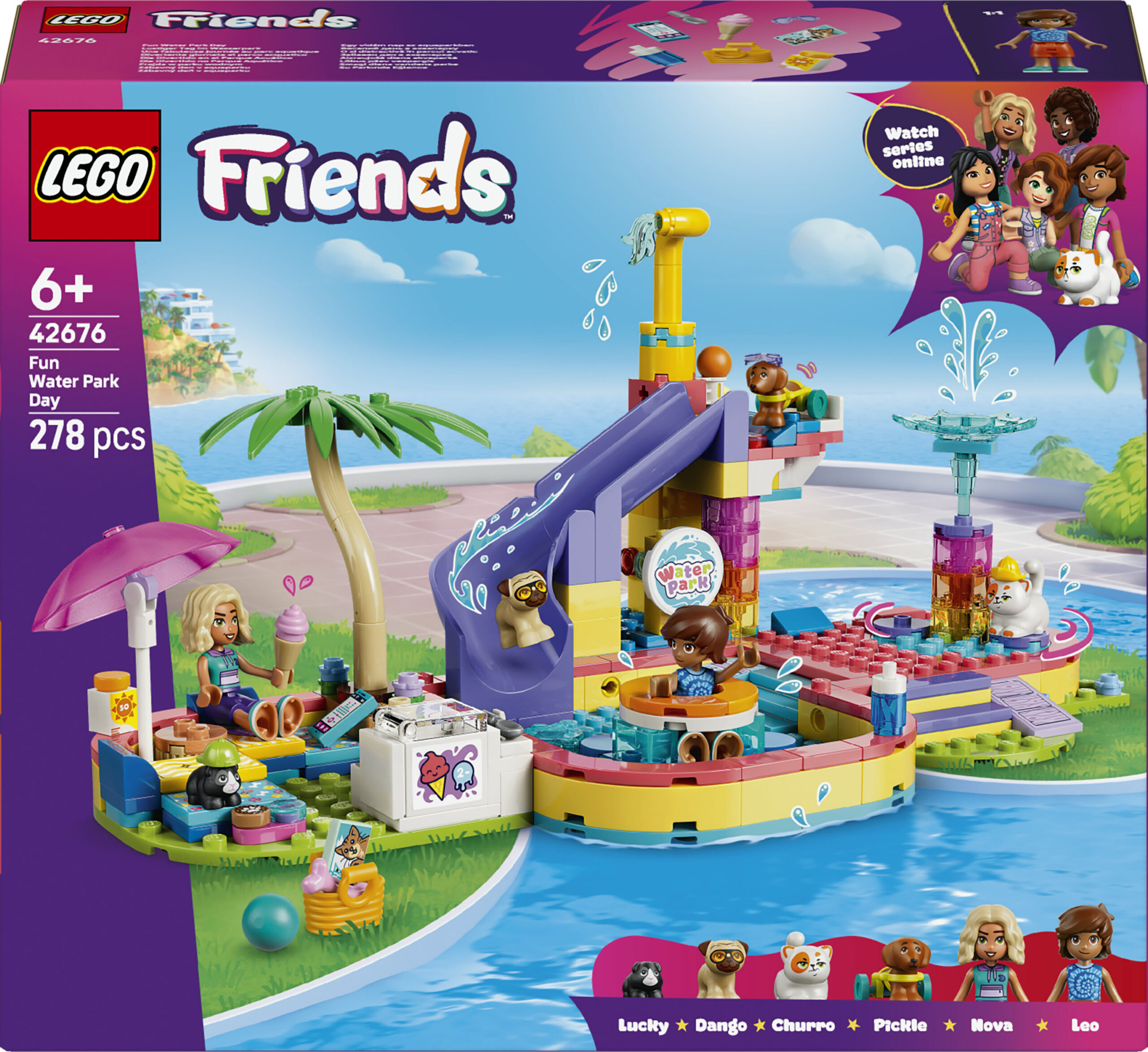 LEGO Friends 42676 – Lõbus päev veepargis
