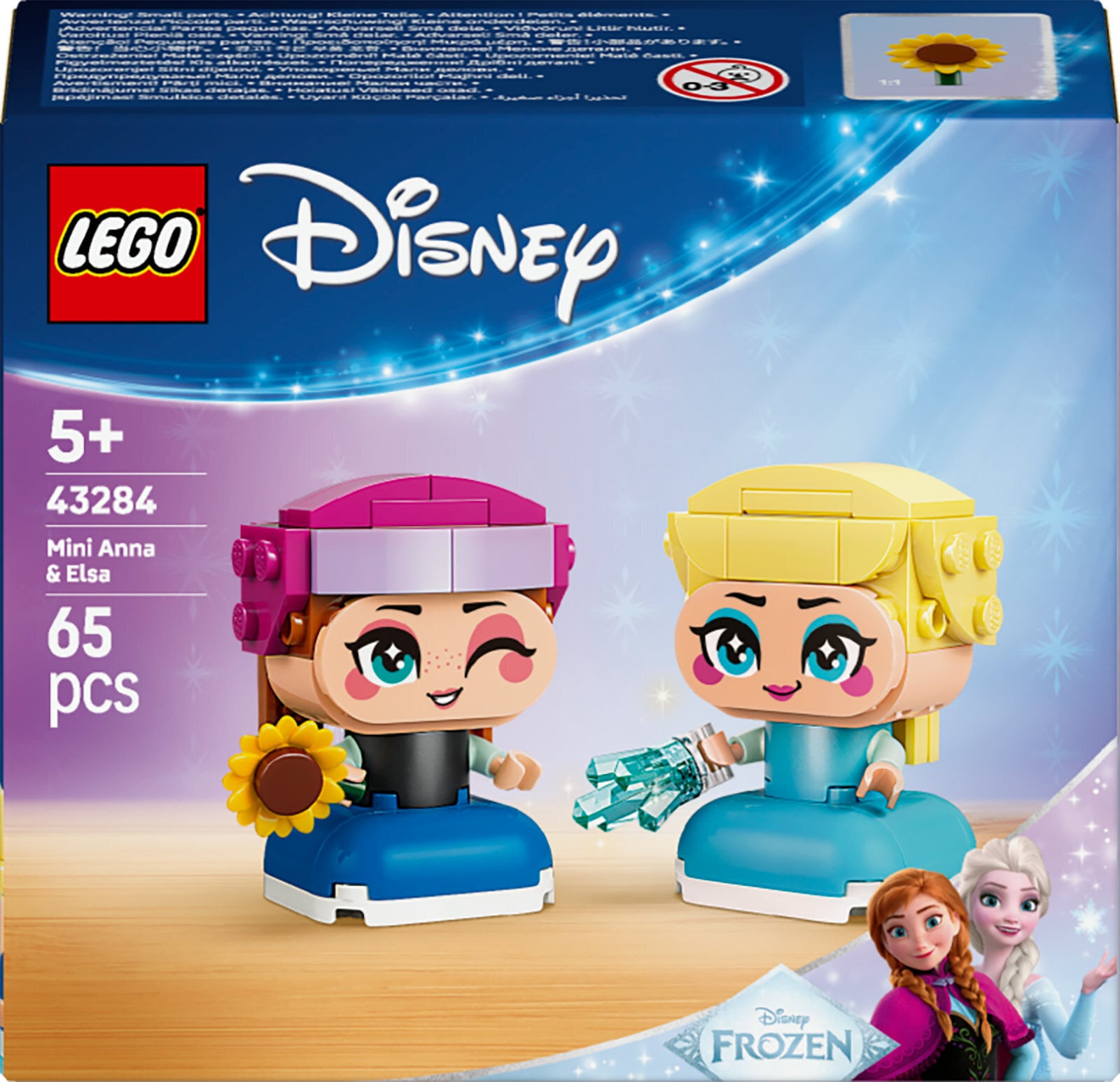 LEGO Disney Princess 43284 Anna ja Elsa minisuuruses