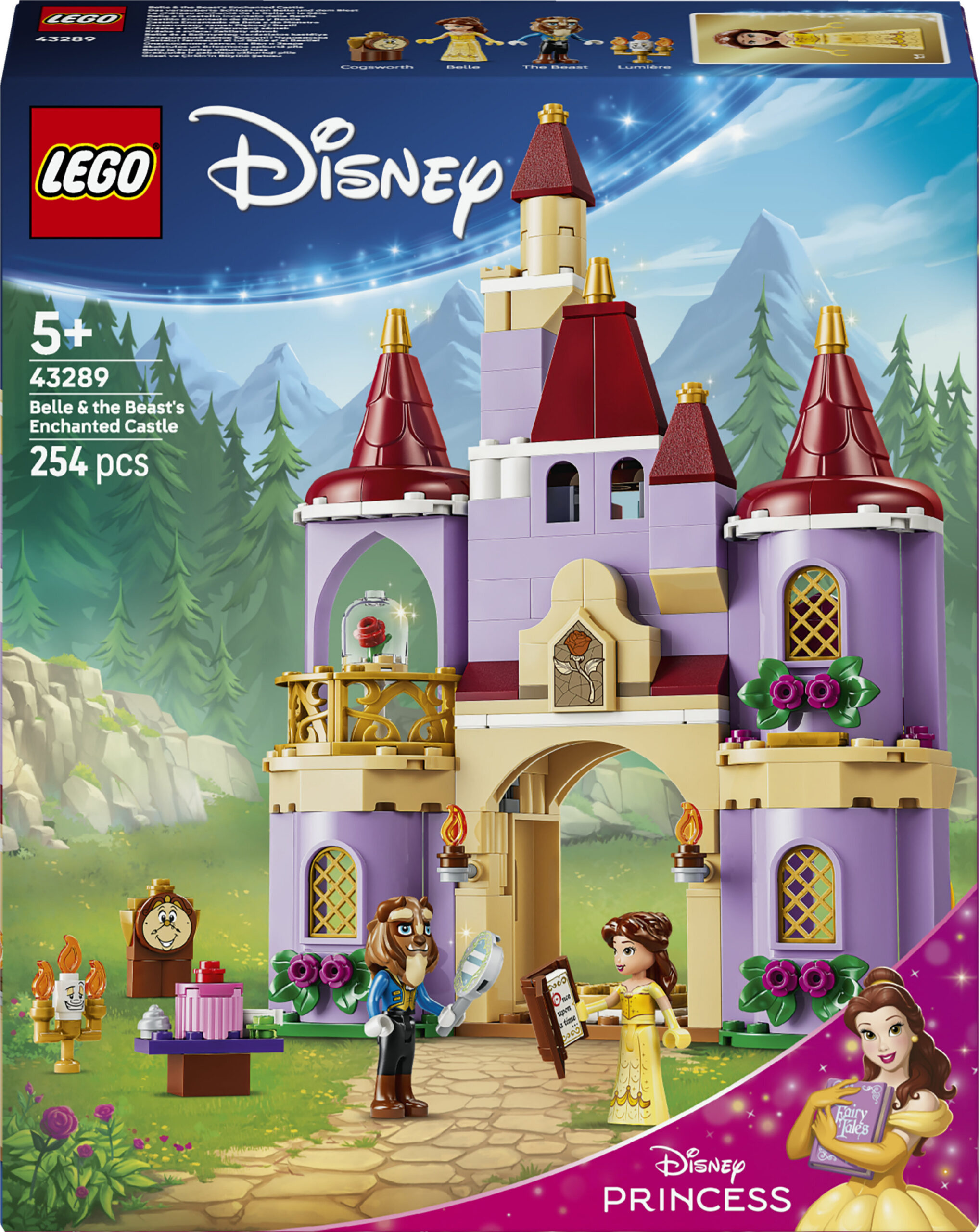 LEGO Disney Princess 43289 – Kaunitari ja koletise lummatud loss