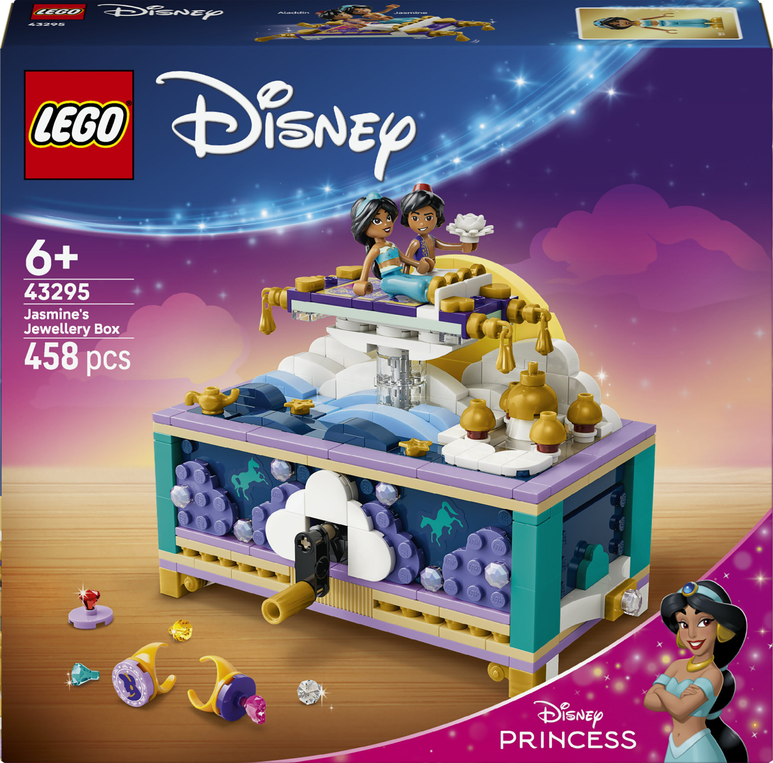 LEGO Disney Princess 43295 – Jasmine'i ehtekarp