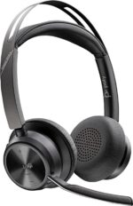 Poly Voyager Focus 2 Bluetooth-peakomplekt, Microsoft Teamsi sertifikaadiga (9T9J4AA)