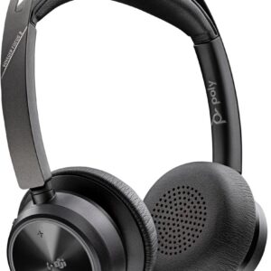 Poly Voyager Focus 2 Bluetooth-peakomplekt, Microsoft Teamsi sertifikaadiga (9T9J4AA)