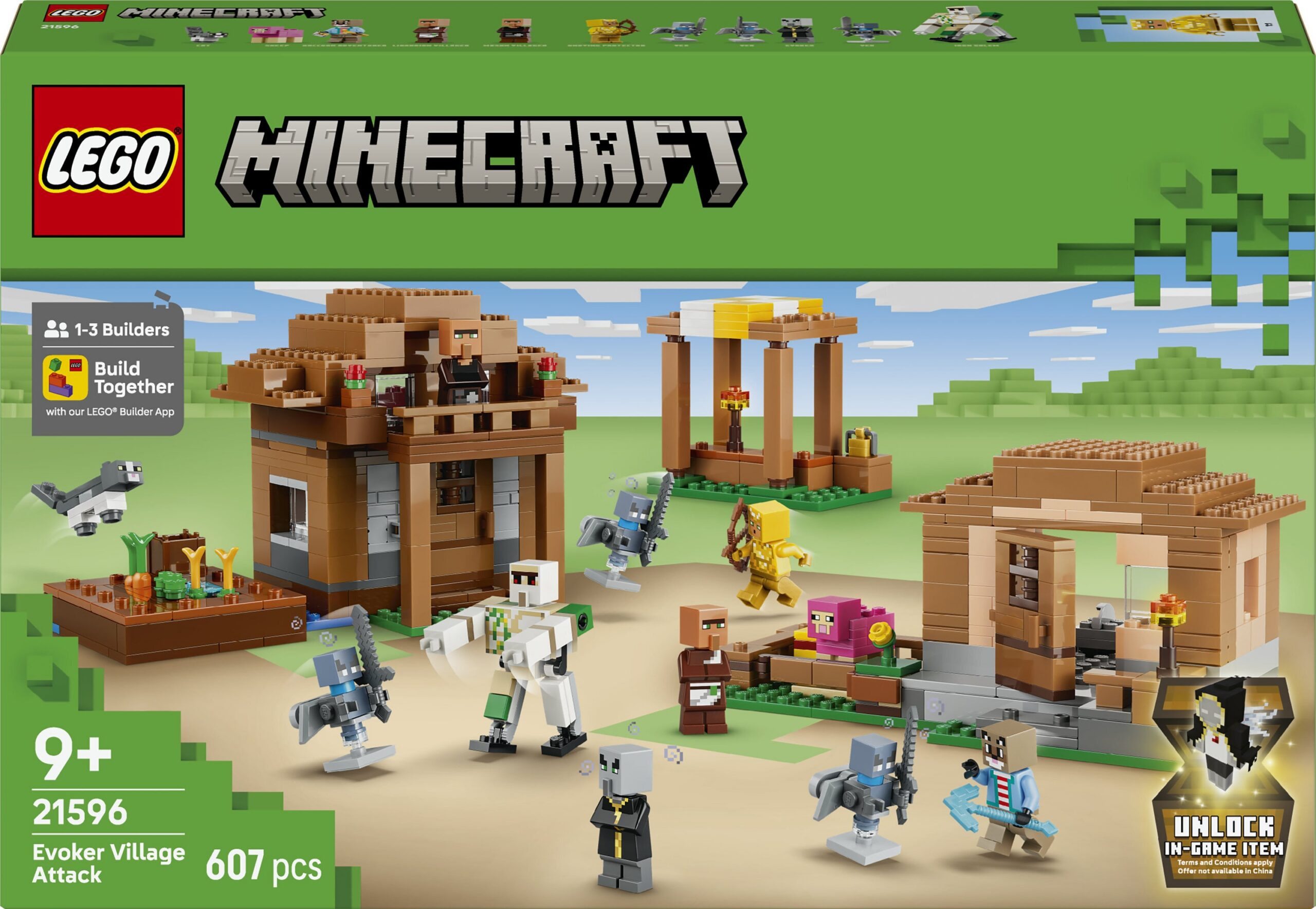 LEGO Minecraft 21596 - Kutsujate küla haarang