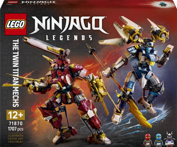 LEGO Ninjago 71870 - Kaksiktitaanrobotid