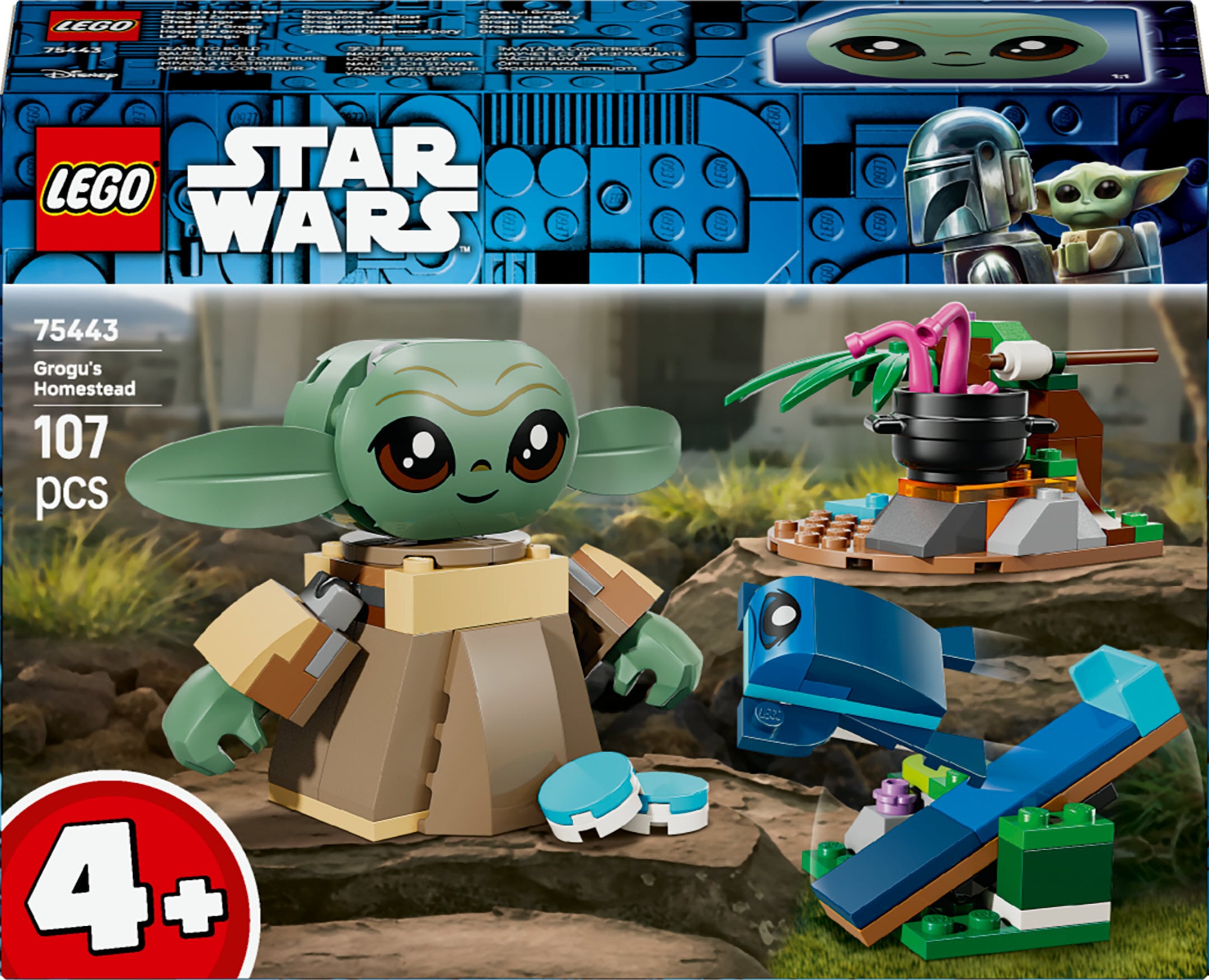 LEGO Star Wars TM 75443 Grogu kodulinn