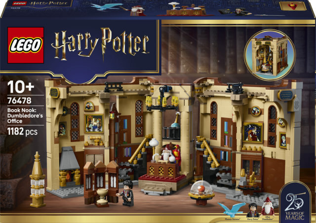 LEGO Harry Potter 76478 Raamatute minimaailm: Dumbledore'i kabinet