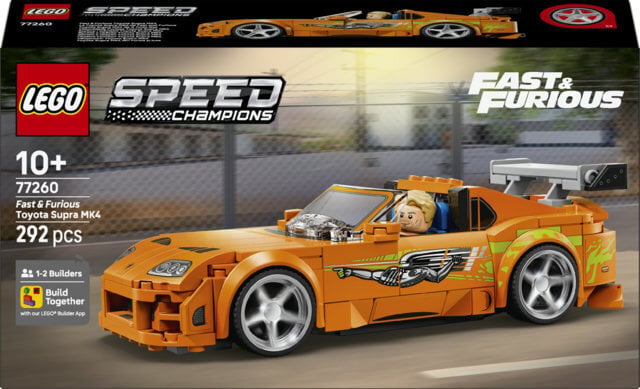 LEGO Speed ​​​​Champions 77260 - Kiired ja vihased Toyota Supra MK4